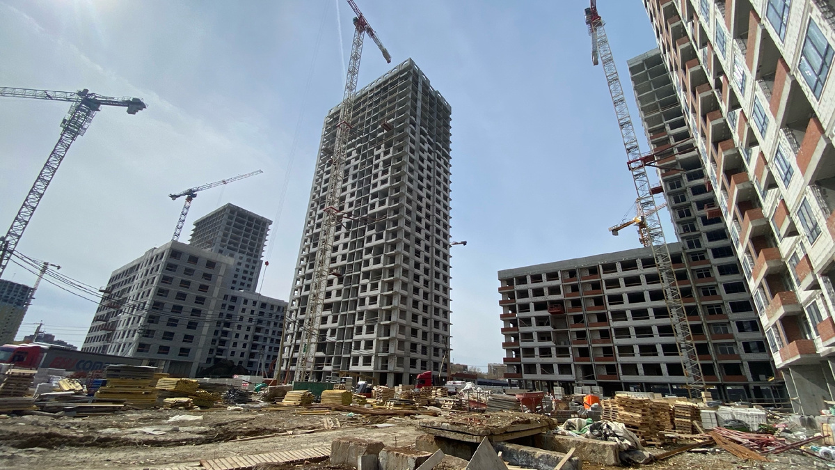 Южная Ботаника в Екатеринбурге: район новостроек между промзоной и новой городской средой