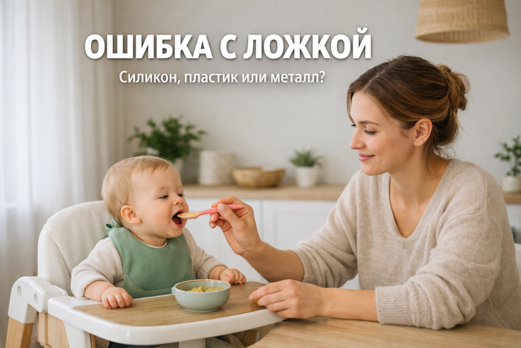    Сравнение материалов: какую ложку лучше выбрать для начала прикорма. Kunder