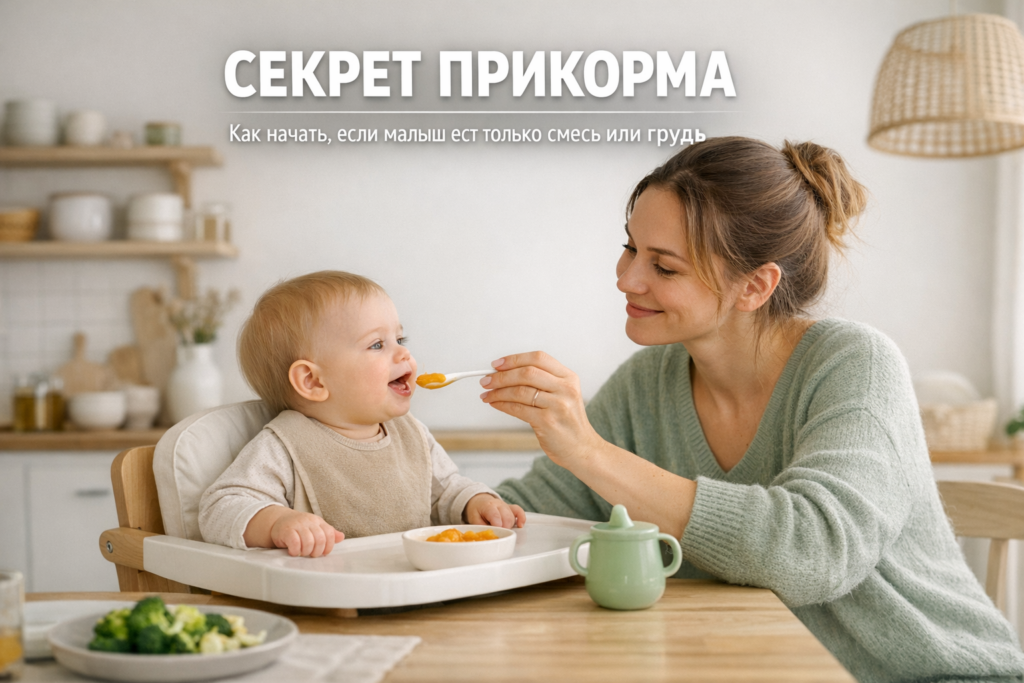    Как правильно и без стресса познакомить малыша с новой едой: секреты первой ложки. Kunder