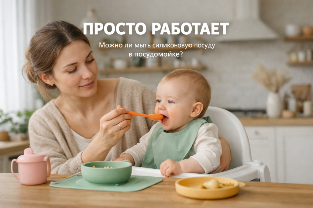    Правила и секреты безопасного мытья детской силиконовой посуды. Kunder
