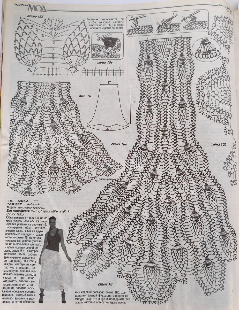 Вот эта юбка из журнала 2008 года
