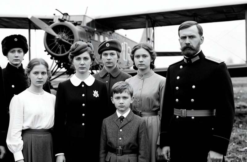 Кадр из сериала «Мёртвая петля Николая II».