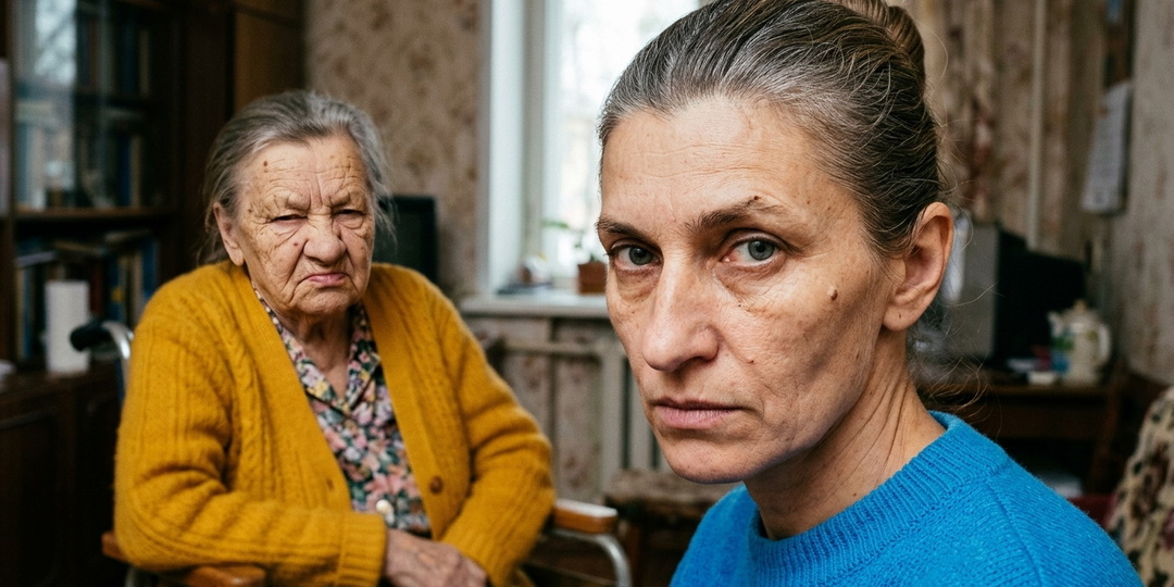 Взяла мать после больницы к себе и узнала: свою квартиру она ещё 3 года назад подарила богатой сестре
