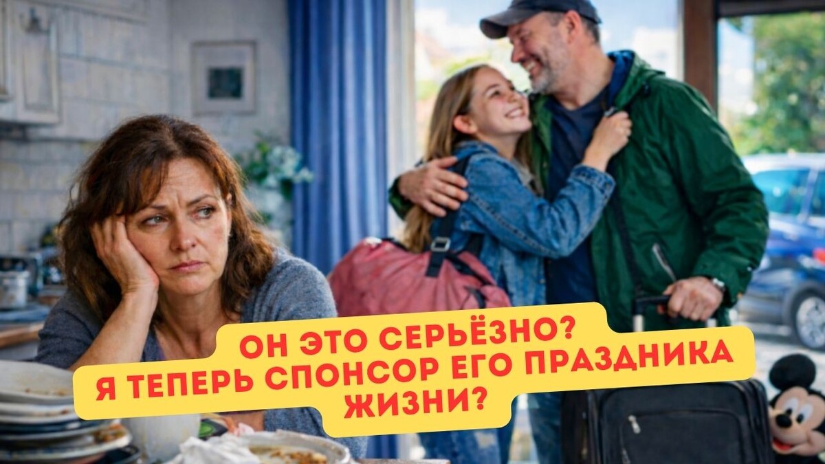 Да он даже не представляет, что ребёнок - это не только вкусняшки по выходным