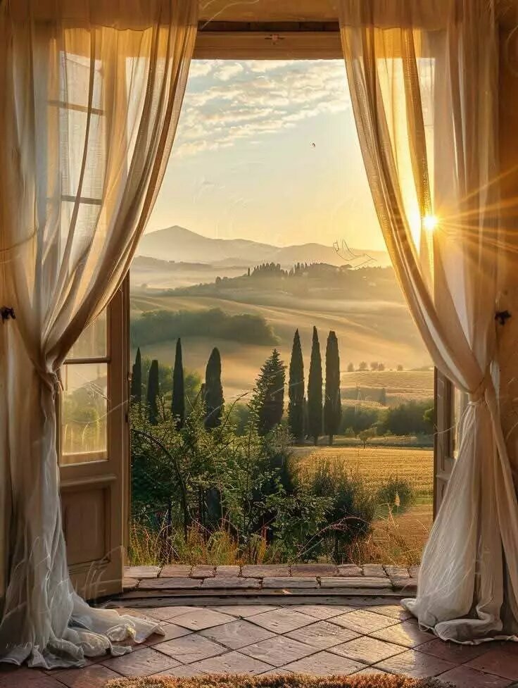 Тёплые итальянские пейзажи ❤️