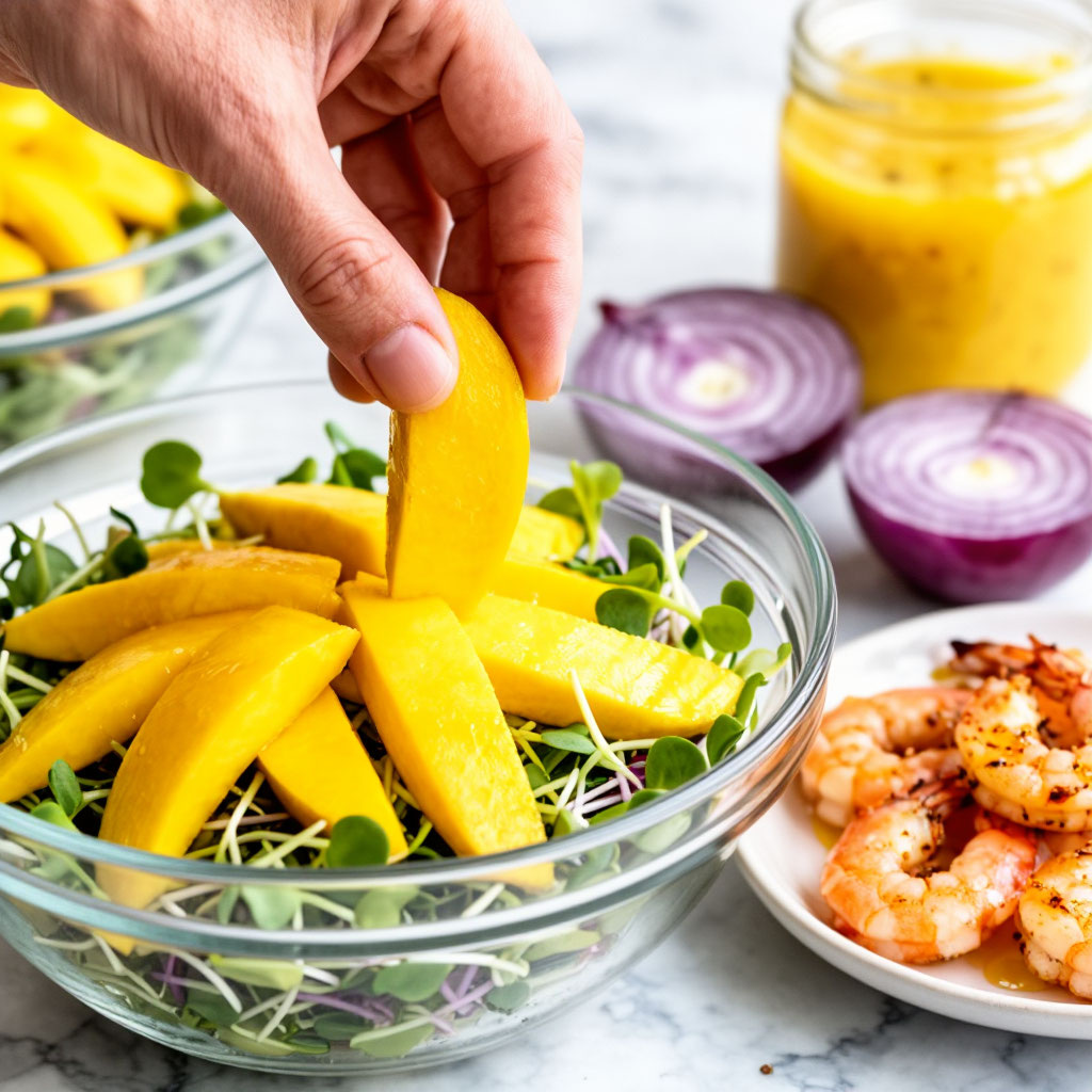 Экзотический салат