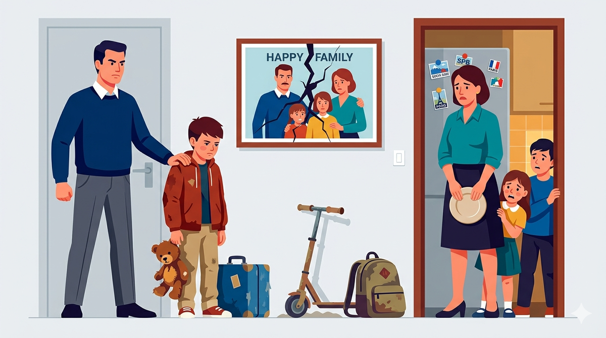 Любовница оставила «подарок»: муж поселил своего внебрачного сына в детской моих детей. Должна ли я кормить сына любовницы?