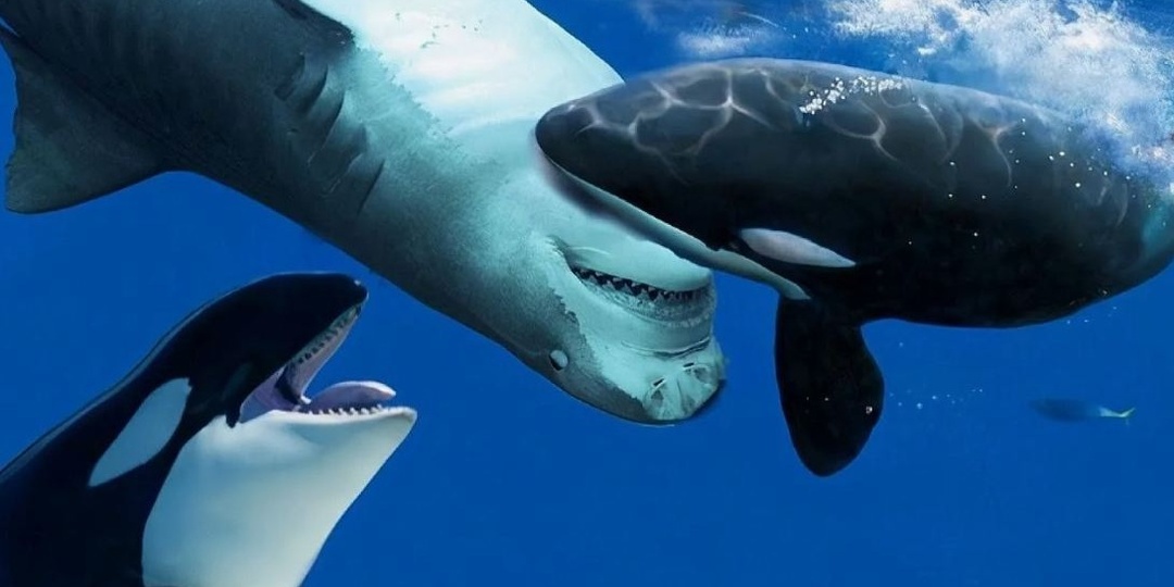 Косатки знают секрет: переворачивают акулу брюхом вверх — и она бревно