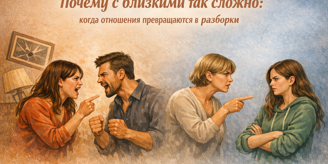 Почему с близкими так сложно: когда отношения превращаются в разборки