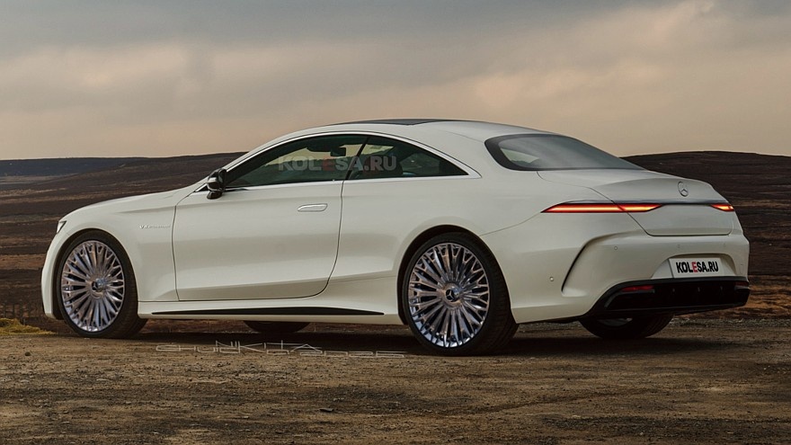    Рендер нового купе Mercedes-Benz S-Klasse