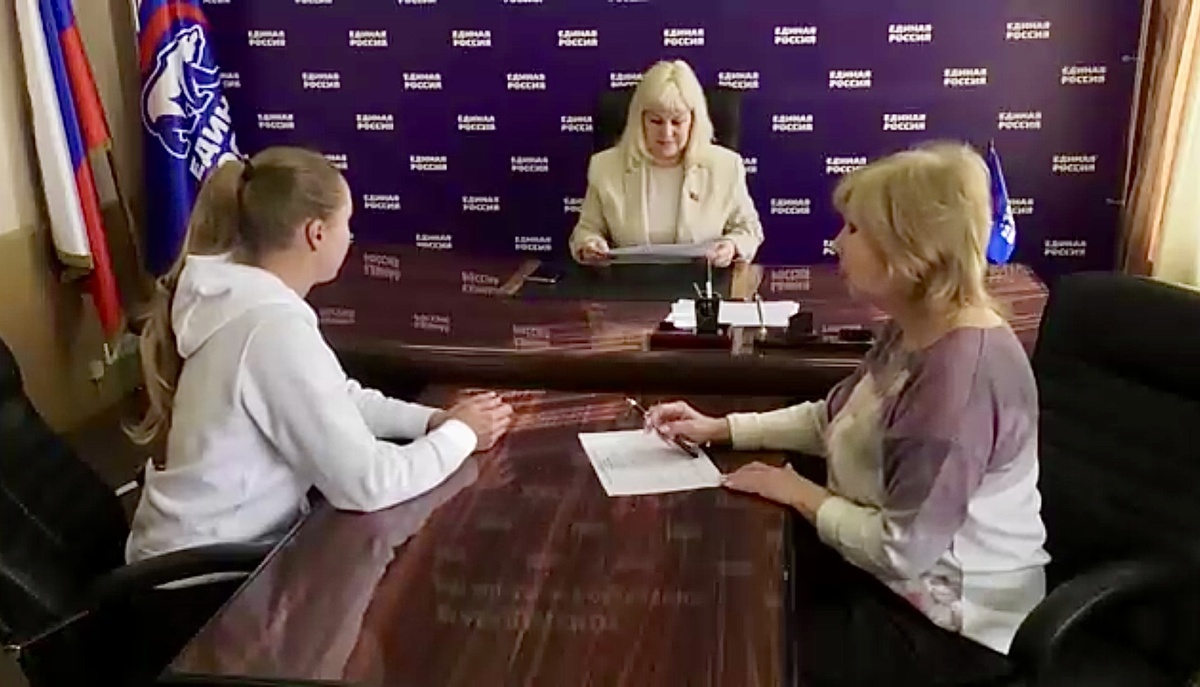   Встреча с избирателями / Фото: эфир телеканала «Колыма-Плюс»