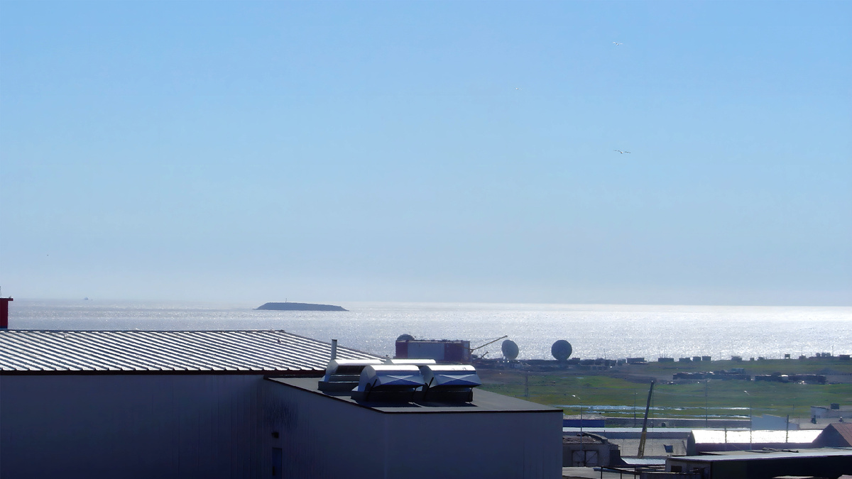 Вид на Алюмку из Анадыря