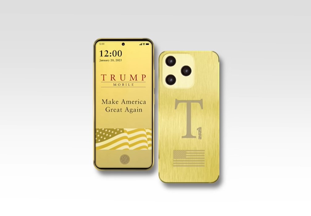 Изображение на сайте Trump Mobile