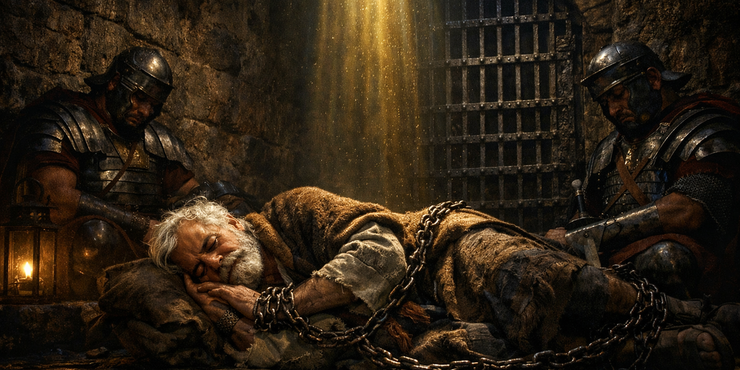 Иаков убит мечом, Пётр заключён в темницу (Деян. 12:1–6)