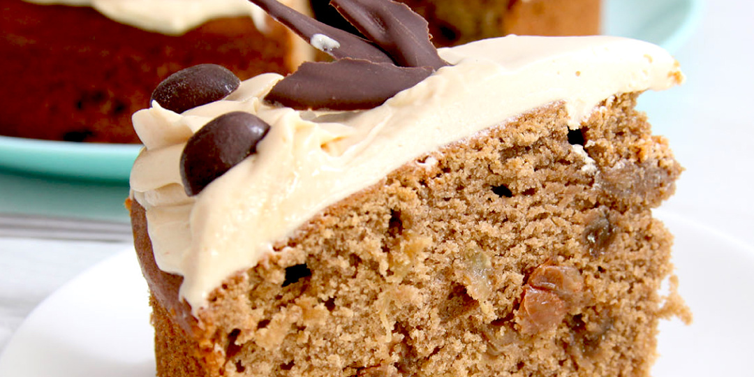 Кофейный торт с ромом и изюмом