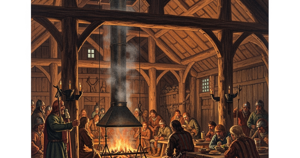 История Скандинавии / Идеальная геометрия викингов / Зачем в 980 году датский король построил загадочные круглые крепости