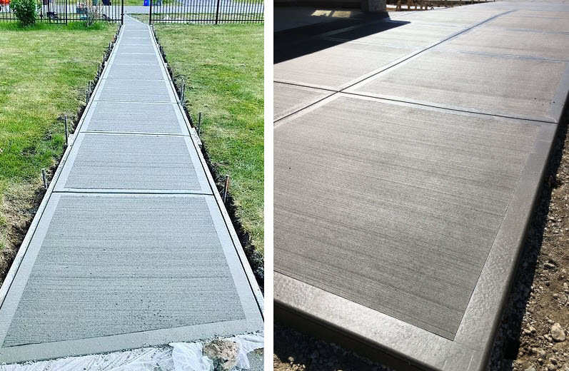 Почему надо расчесывать бетон? Браширование бетонных дорожек - это необходимость