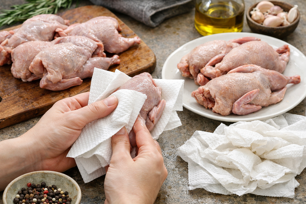 Подготовка перепелок