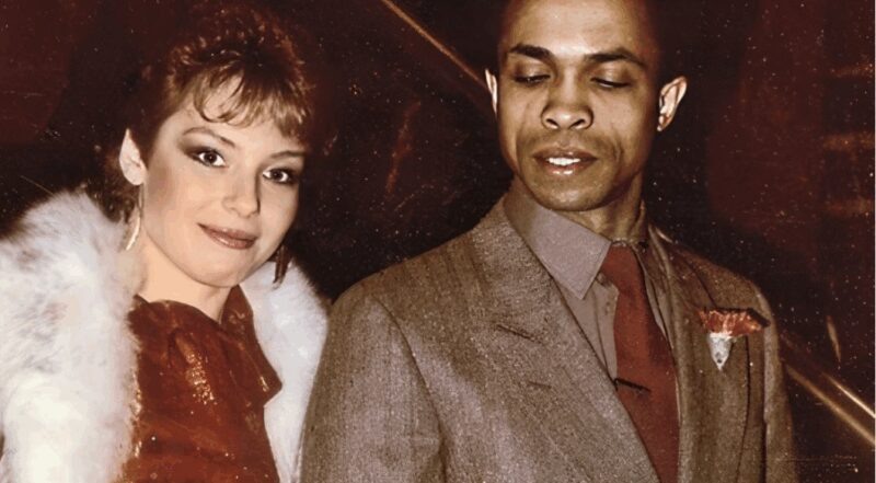    Ирина Понаровская с джазменом Вейландом Роддом, своим вторым супругом.