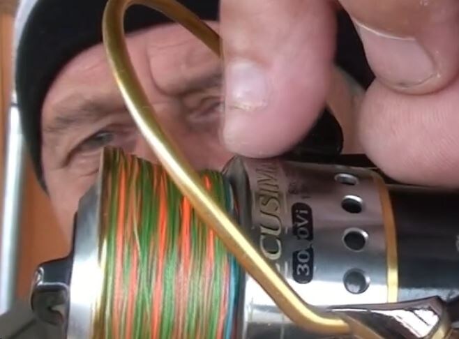 Неправильная намотка лески