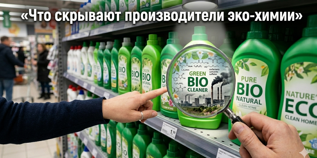 Что скрывают производители эко-химии