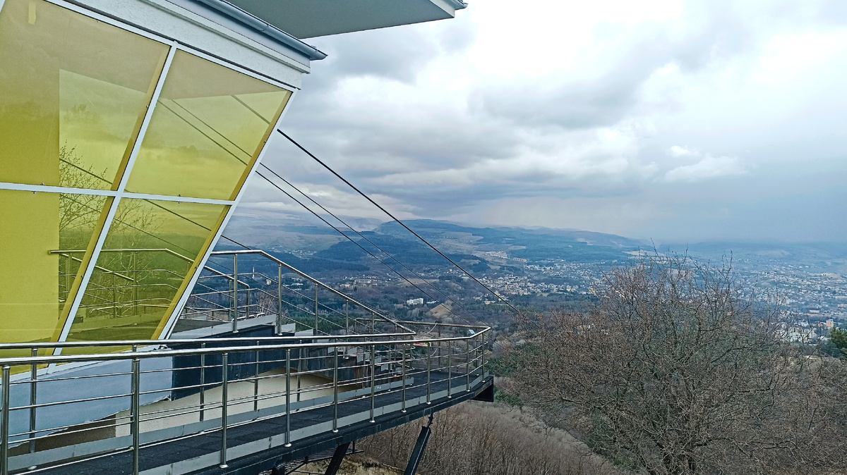 Кисловодск. Верхняя станция канатной дороги. Спортивный комплекс "Вершина 1240"