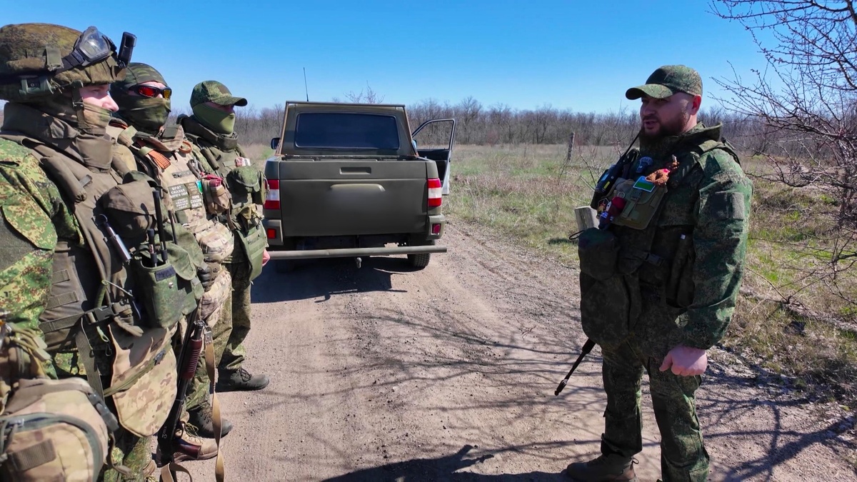    Югорчане на СВО отрабатывают действия при нападении дронов