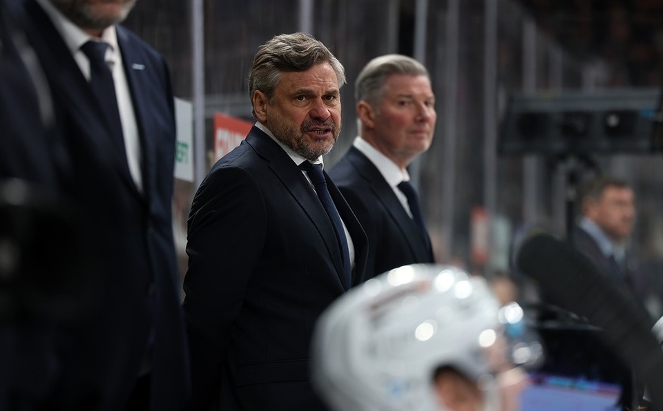    Квартальнов сказал, что нужно проявить характер и бороться. Фото: ХК «Динамо-Минск».