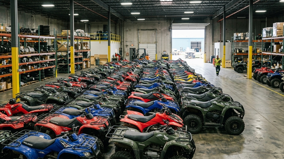 Доставка квадроциклов из Китая в 2026 году