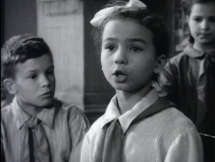 Наталья Рычагова в фильме «Васёк Трубачёв и его товарищи»