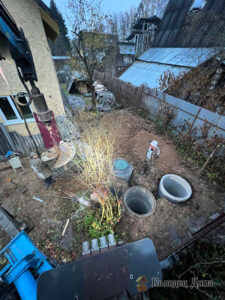 фотографическая карточка экстремальной копки колодца