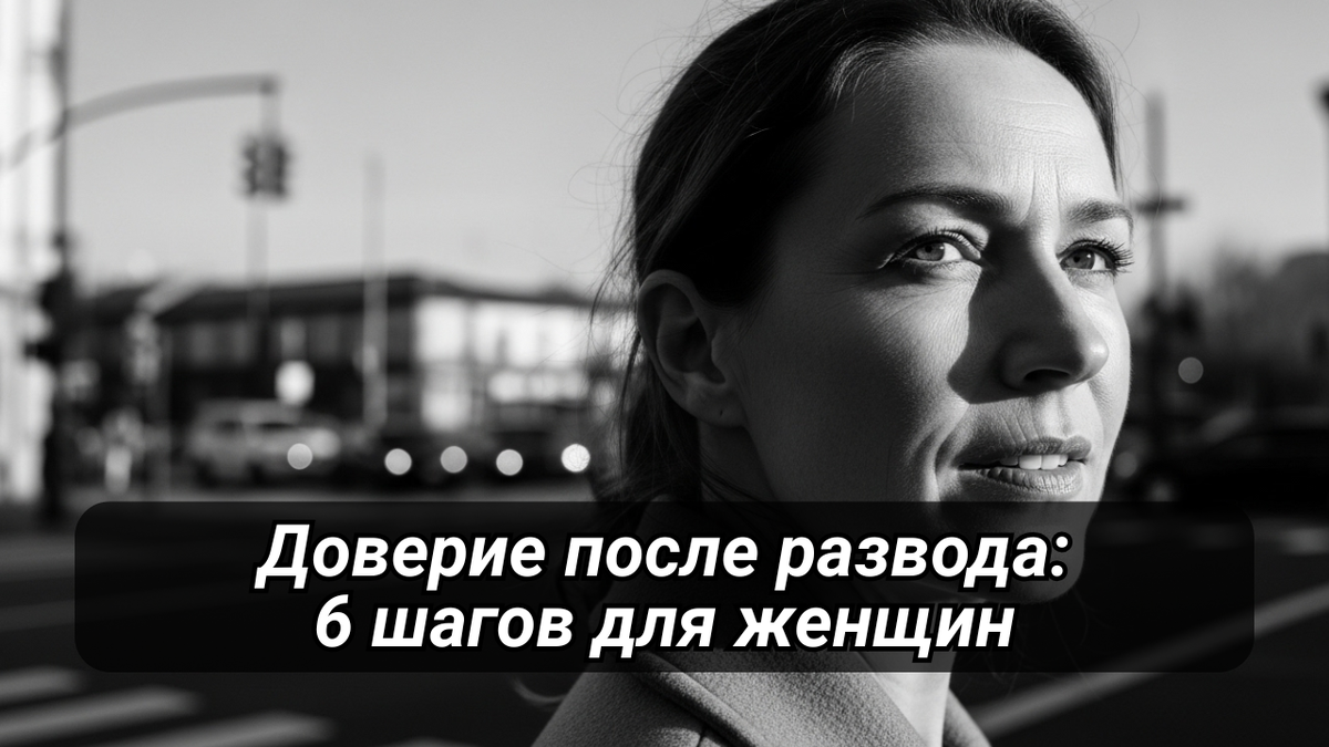 Доверие после развода: новый путь