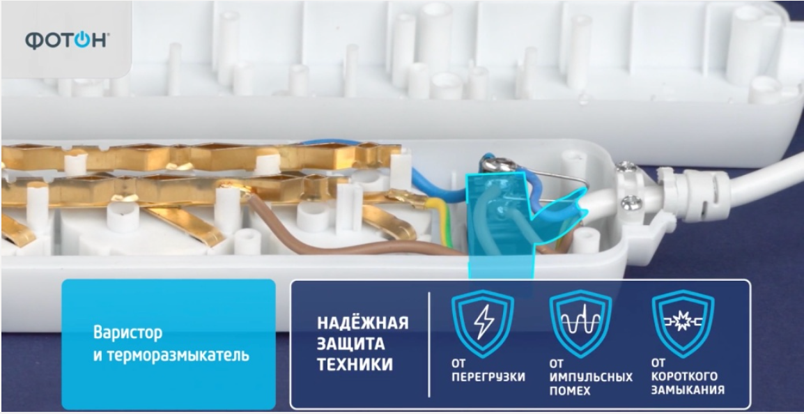 Защита в сетевом фильтре