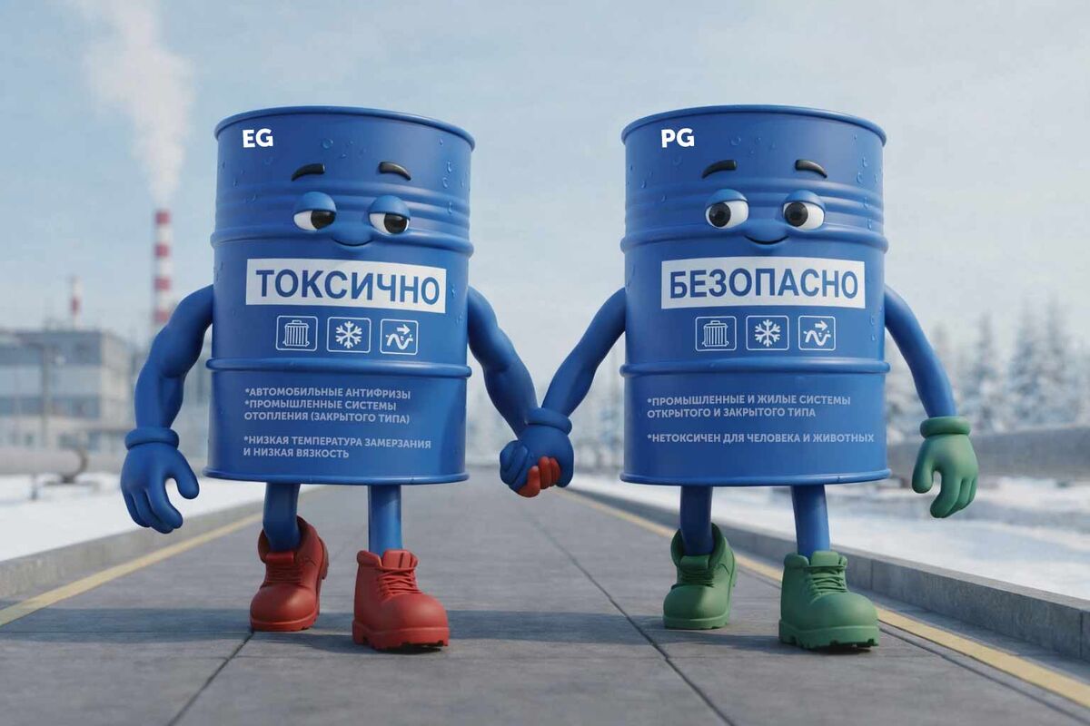 Этиленгликоль и пропиленгликоль AI-assisted, автор — АльфаХим