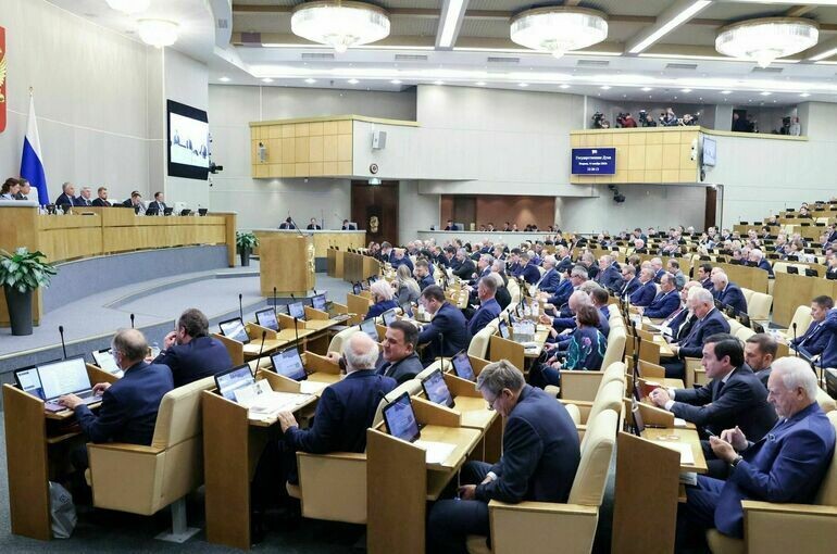 Фото Пресс-служба Госдумы.