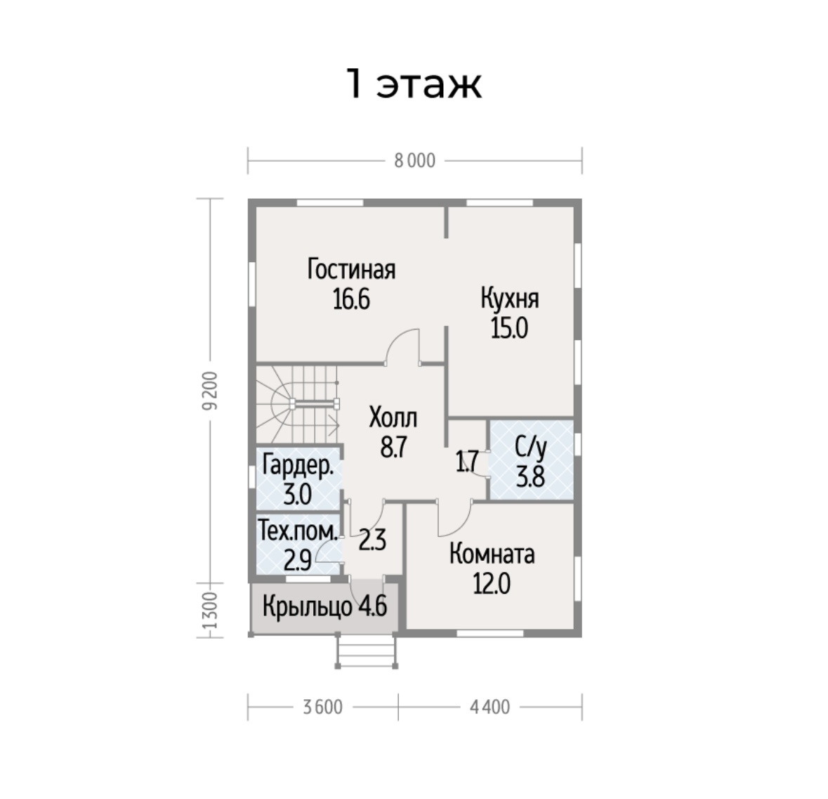 Вариант без мебели