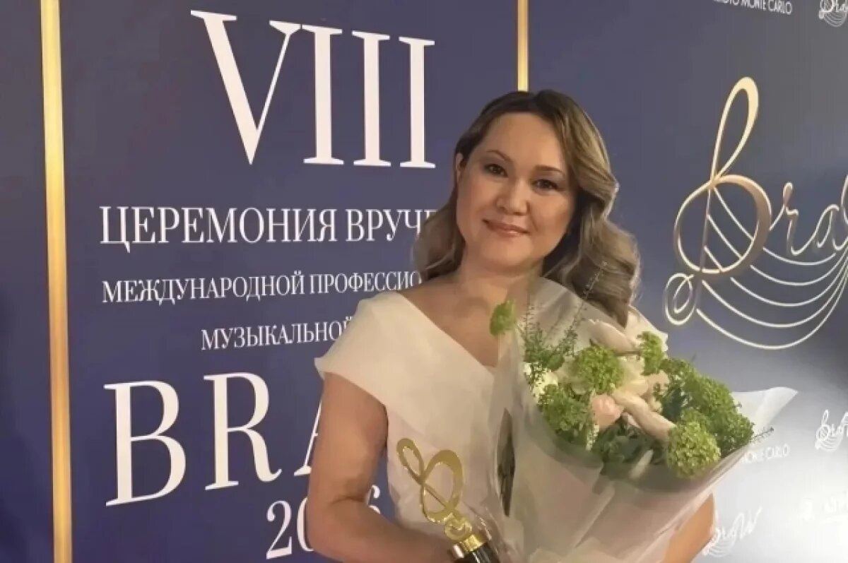    Солистка Башоперы Диляра Идрисова стала лауреатом престижной премии BraVo