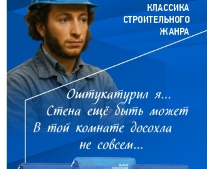 Пушкин рекламирует Волмаслой