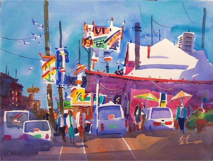 Прищурьтесь и посмотрите насколько уравновешены белые участочки: ни убавить, ни прибавить