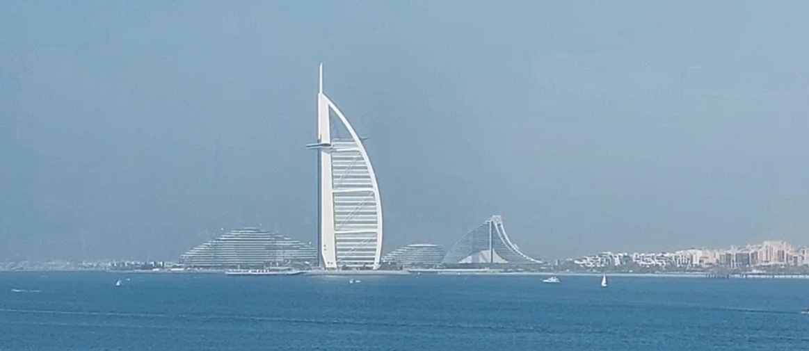 Фото автора. Вид на Burj Al Arab