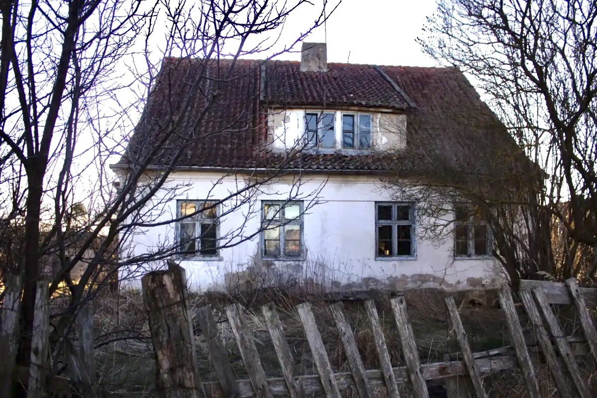 Вот так мы увидели дом в первый раз