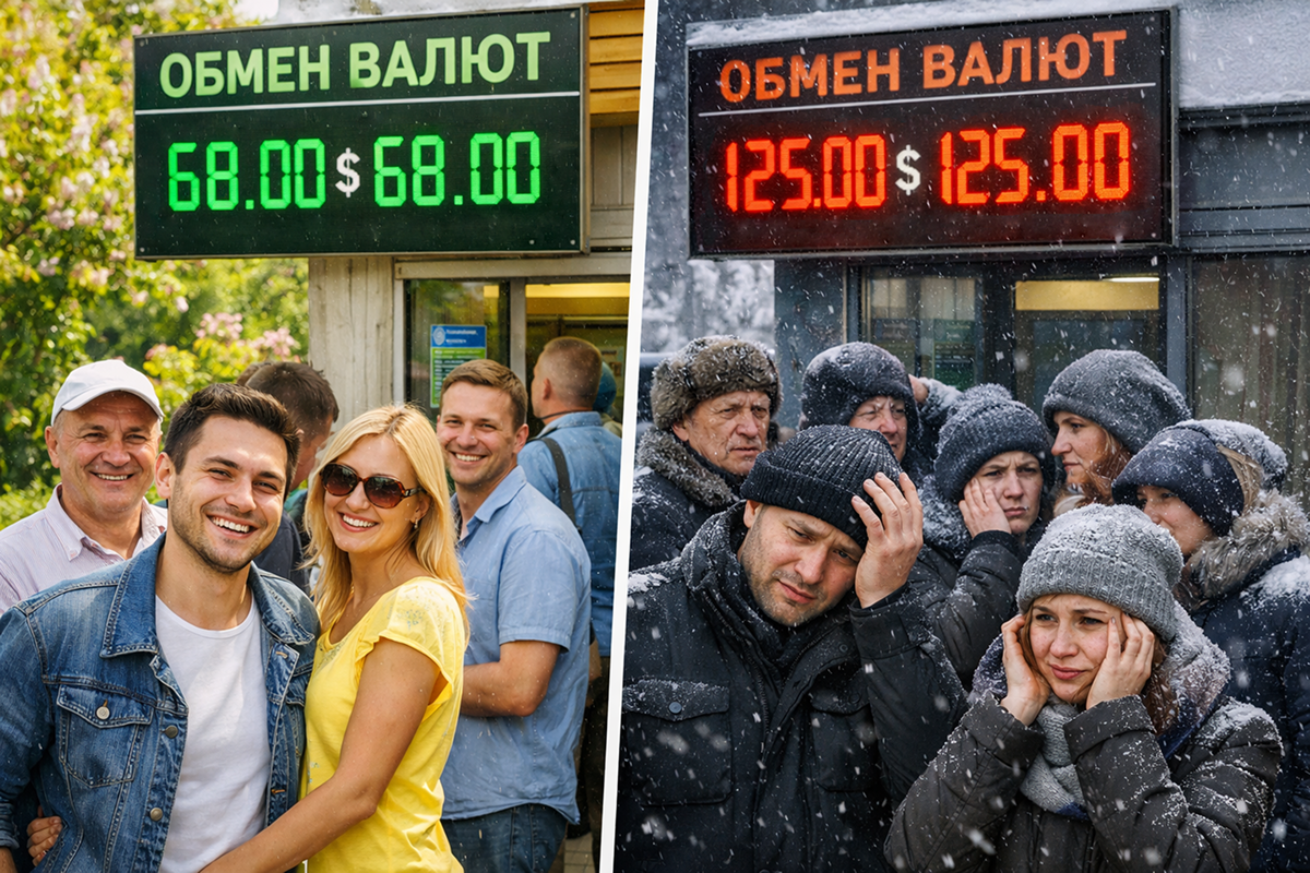    У рубля скоро лето, но готовиться надо к худшему. Фото: нейросеть