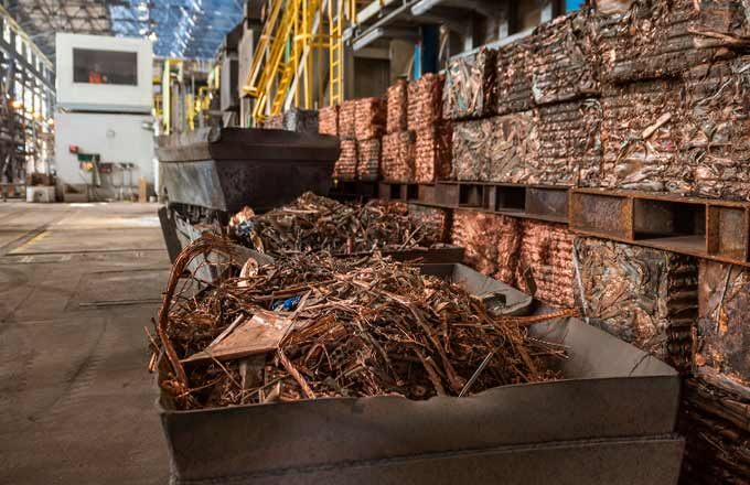 Объёмы импорта медного лома в Китае, Японии и Южной Корее продемонстрировали значительный спад.