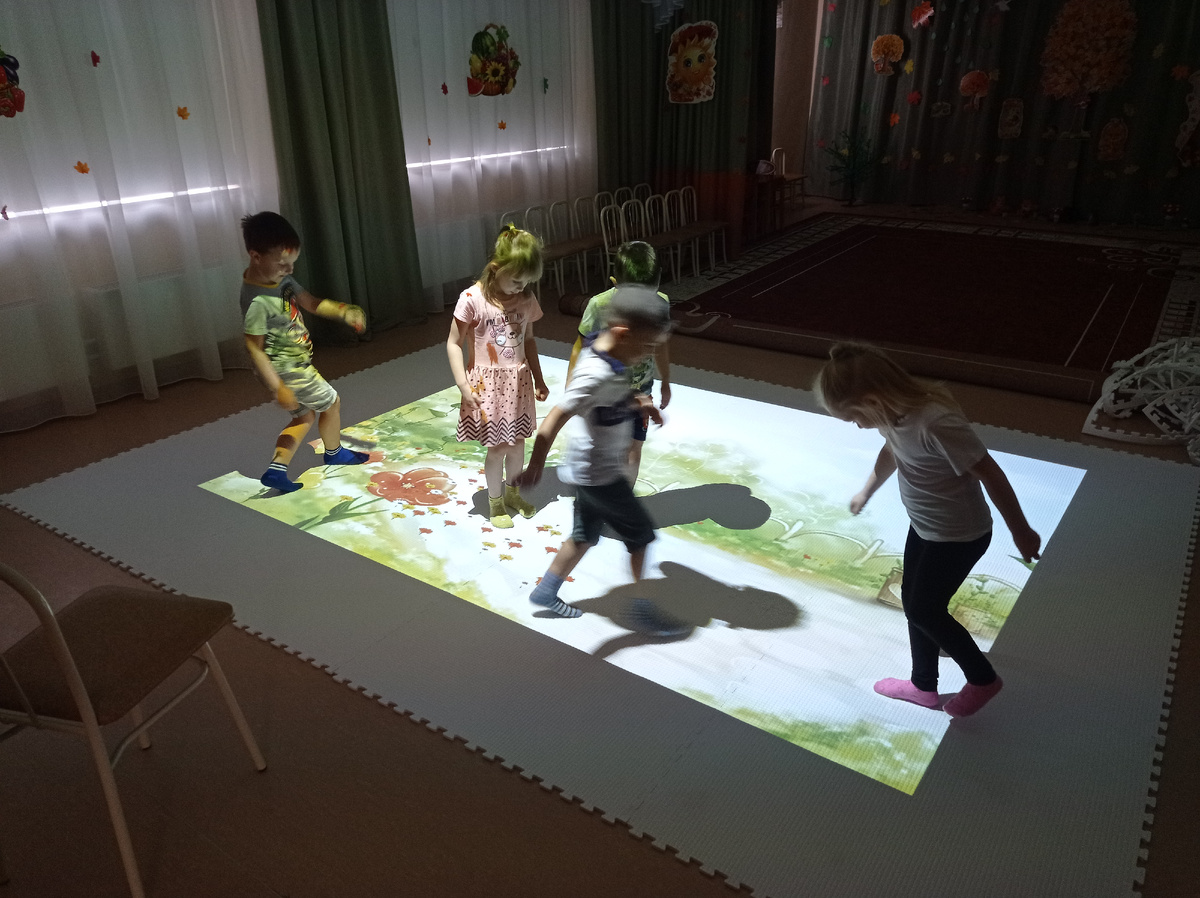 Интерактивный пол DES Floor