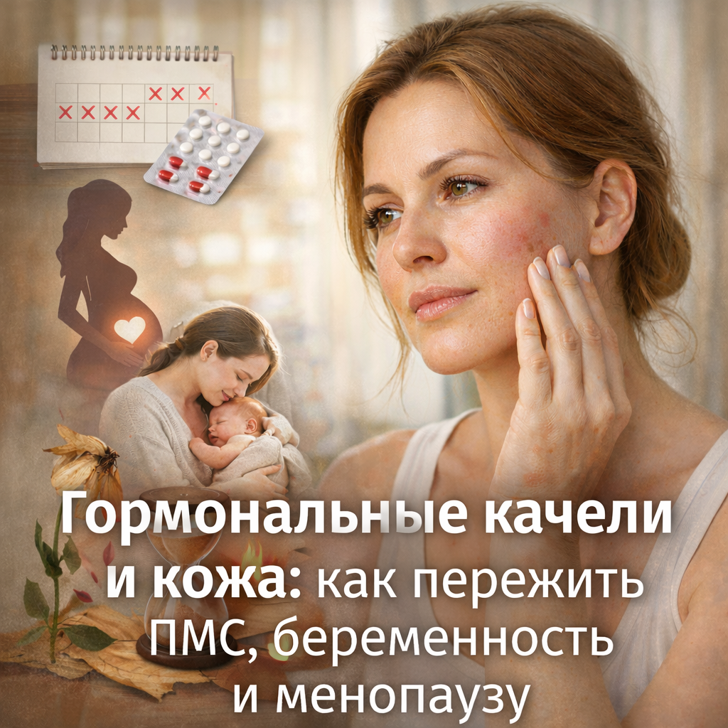 Гормональные качели и кожа