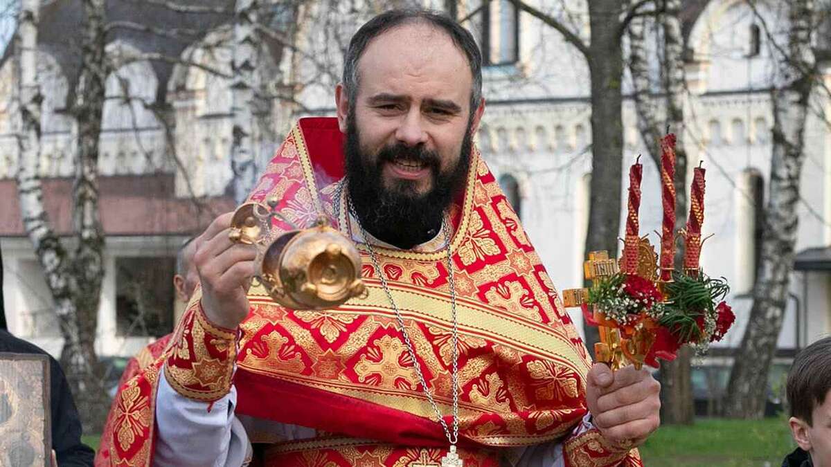 Иерей Олег Коваленко, клирик Свято-Елисаветинского монастыря