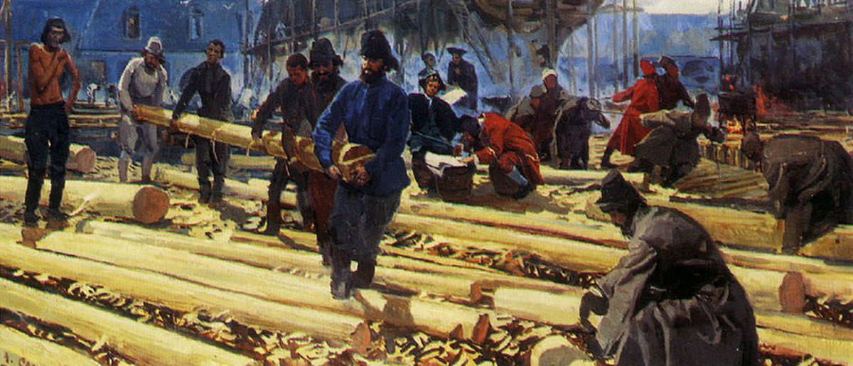 Судостроительные работы. Изображение из открытых источников.