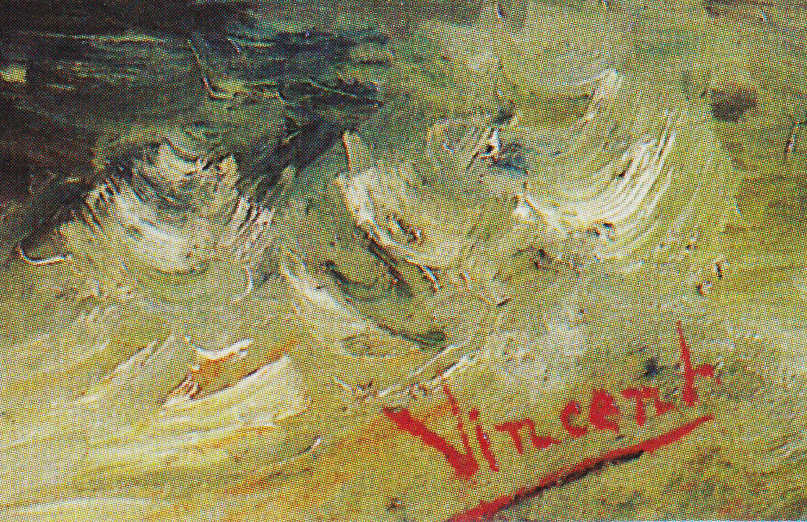 Подпись Винсента