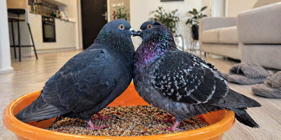 Голубь Буян тоже волнуется перед важным. Часть 10