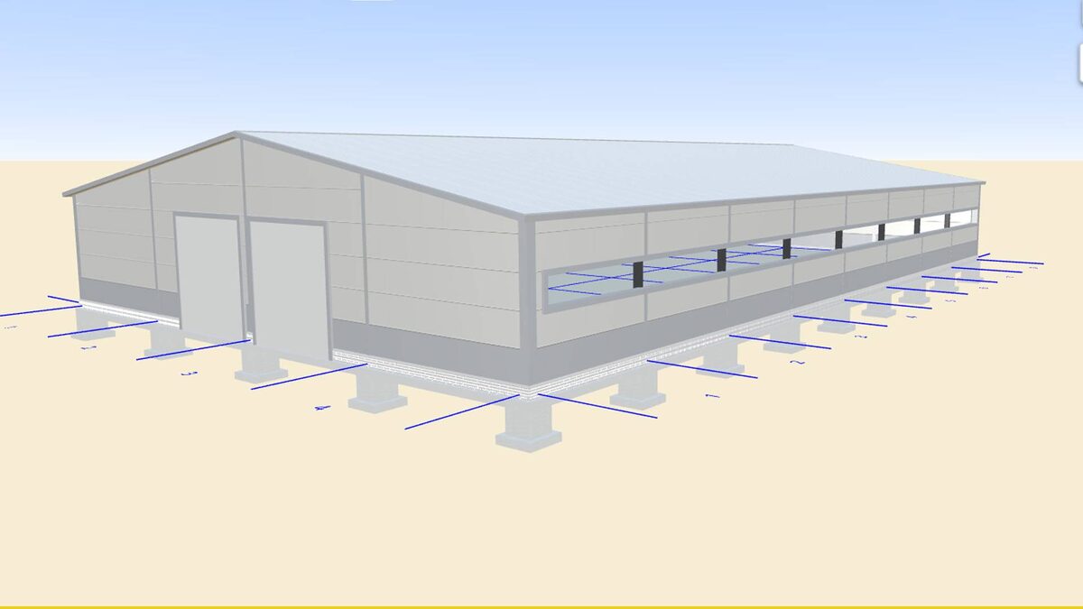 БЫСТРОВОЗВОДИМЫЙ СКЛАД 30Х48Х4 ДЛЯ ХРАНЕНИЯ ПИЛОМАТЕРИАЛОВ В Г. ВЯЗЬМА, РОССИЯ